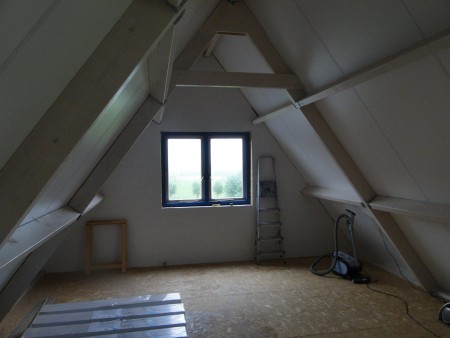 Afwerking aan de binnenkant is nu ook bijna klaar